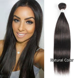 Bobbi Collection 1 Bundle Dark Brown 1B 27 Ombre Honey Blonde Indian Hair Weave Straight Human Hair Weft Remy Hair Extension