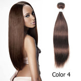 Bobbi Collection 1 Bundle Dark Brown 1B 27 Ombre Honey Blonde Indian Hair Weave Straight Human Hair Weft Remy Hair Extension