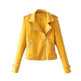 Flare Collar Leather Jackets