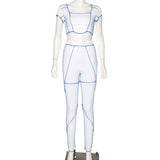 Outline Me 2 piece Tracksuit Set