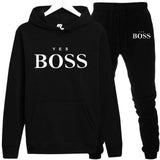 Winter Tracksuits Suits Two Piece Set Women Pink Letter Print Sport Casual Outfits Zip Sweatshirt Top+Pants Set Women Sweat Suit