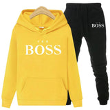 Winter Tracksuits Suits Two Piece Set Women Pink Letter Print Sport Casual Outfits Zip Sweatshirt Top+Pants Set Women Sweat Suit