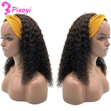 Headband Wig Human Hair Brazilian Body Wave human Hair Wig Full Machine Made Wig For Black Women Wavy Human Hair Wigs