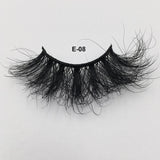 RED SIREN 1 Pair 25 mm Mink Eyelashes Fluffy Lashes Dramatic Messy Long False Eyelashes Makeup Wholesale 25mm 3d Mink Lashes