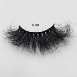 RED SIREN 1 Pair 25 mm Mink Eyelashes Fluffy Lashes Dramatic Messy Long False Eyelashes Makeup Wholesale 25mm 3d Mink Lashes