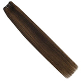 [18 colors] Sew in Hair Bundles Human Hair Hand Tied Weft Silky Straight Machie Made Remy Extensions Balalyage 100g
