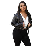 High Street Women Coll Solid PU Leather Jacket 2020 Autumn Chic Design Lady's Turn-Down Collar Full Sleeve Tassels Zipper Coats